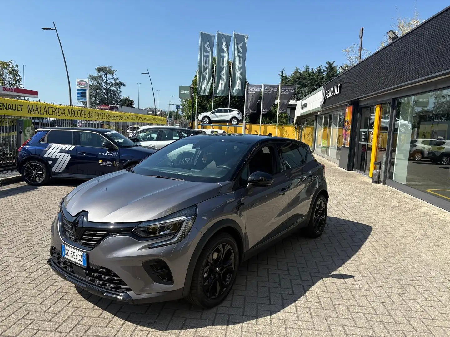 Renault Captur Captur1.6 ETech full hybrid Rive Gauche 145cv auto Grijs - 1