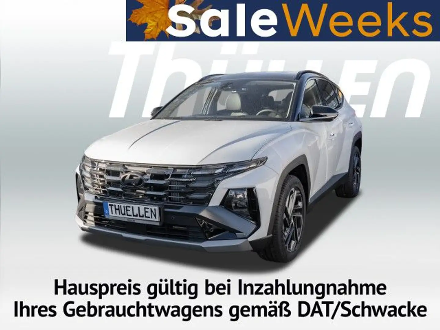 Hyundai TUCSON 1.6 T-GDI 2WD Prime Navi R.Kamera Bluelink Blanc - 1