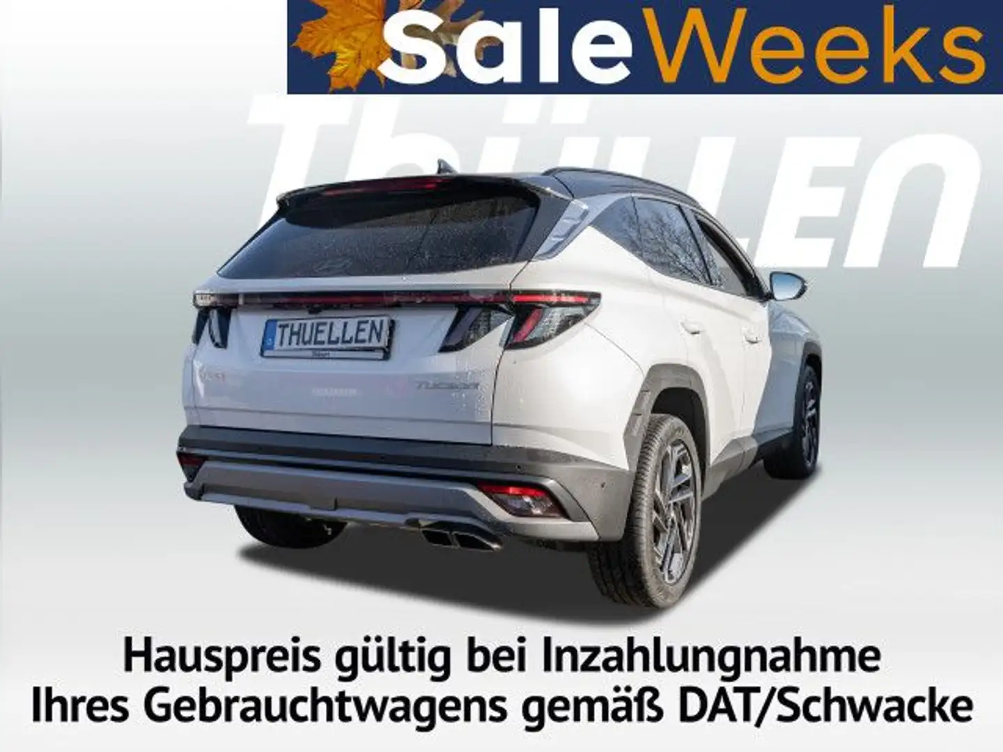 Hyundai TUCSON 1.6 T-GDI 2WD Prime Navi R.Kamera Bluelink Blanc - 2