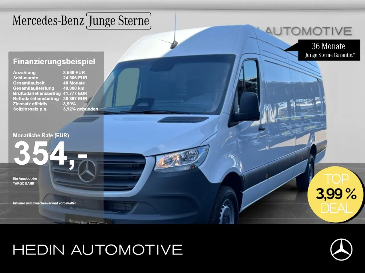 Mercedes-Benz Sprinter 317 CDI Ka PRO Hoch ExtraL KAM KLIMA — photo 1 of 15