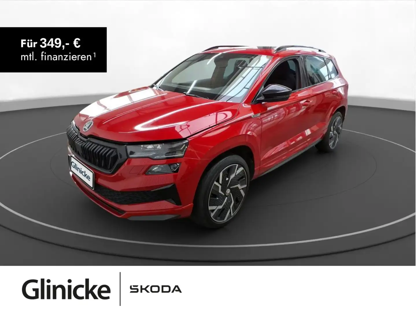 Skoda Karoq 2.0 TDI 4x4 Sportline Pano Matrix LM 19" N Rot - 1