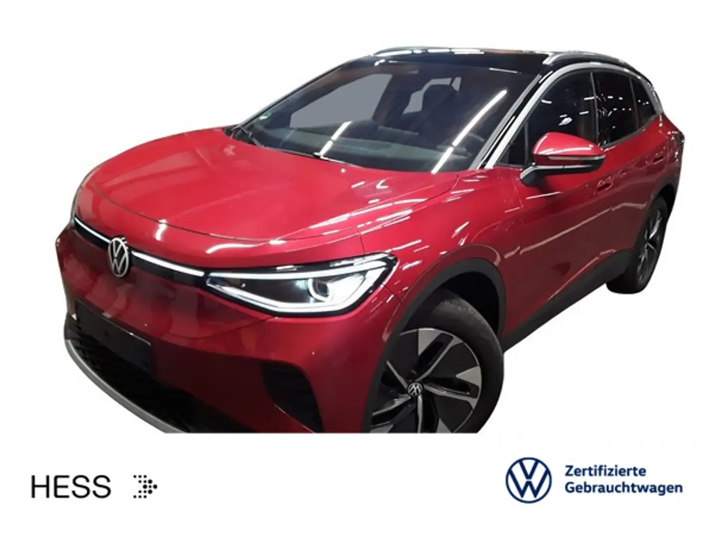 Volkswagen ID.4 Pro*AHK*KAMERA*WÄRMEPUMPE*IQ.LIGHT*NAVI*KEY Rot - 1