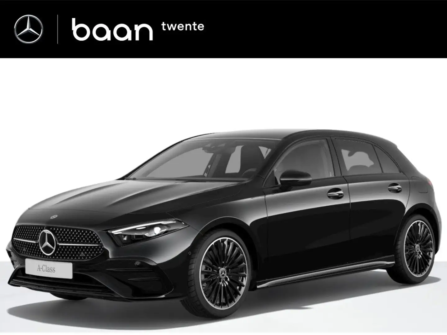 Mercedes-Benz A 250 A 250e AMG Line | Rij-assistentiepakket | Multibea Zwart - 1