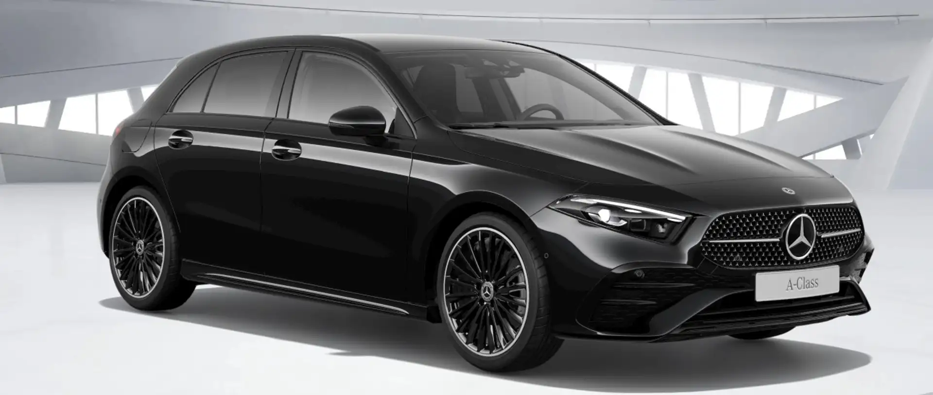Mercedes-Benz A 250 A 250e AMG Line | Rij-assistentiepakket | Multibea Zwart - 2