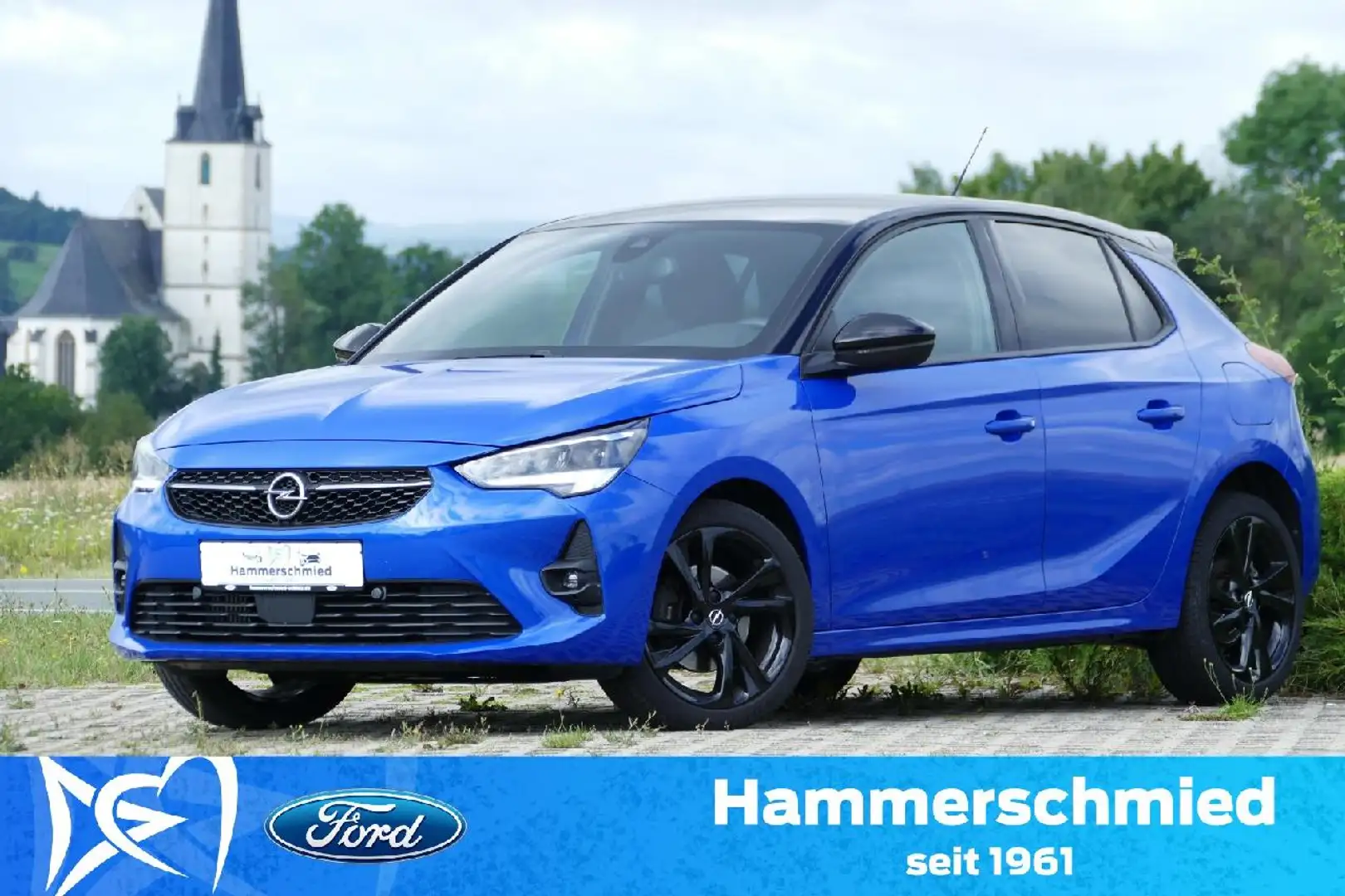 Opel Corsa GS Line Blau - 1