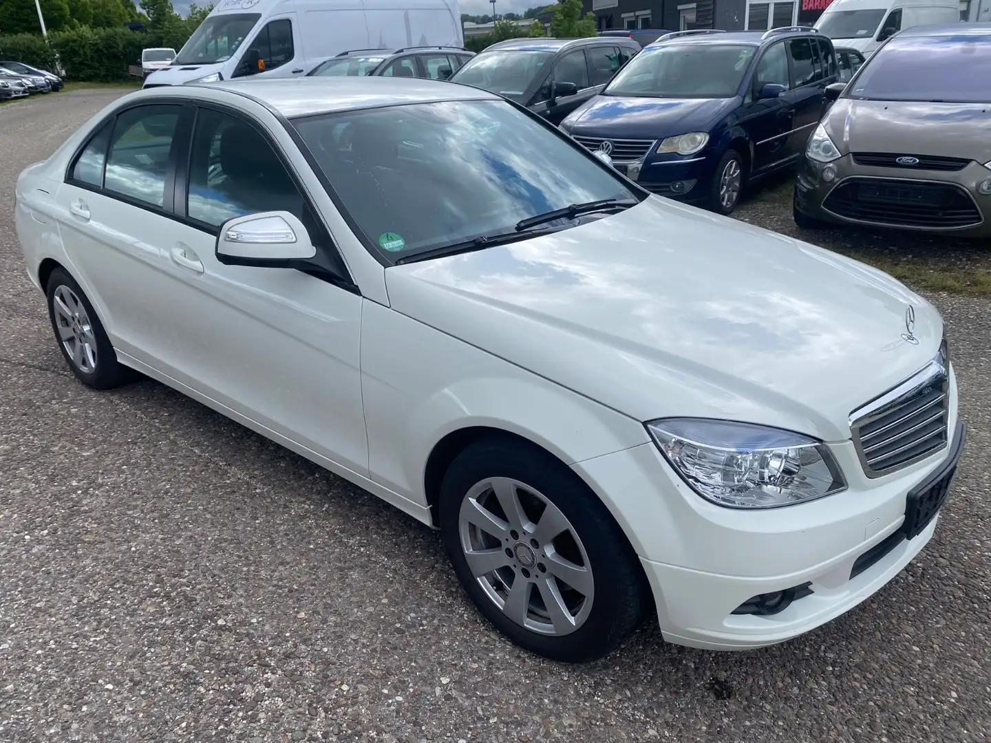 Mercedes-Benz C 200 KOMPRESSOR Limo 93TKM 1 Hand TOP ZUSTAND Wit - 1