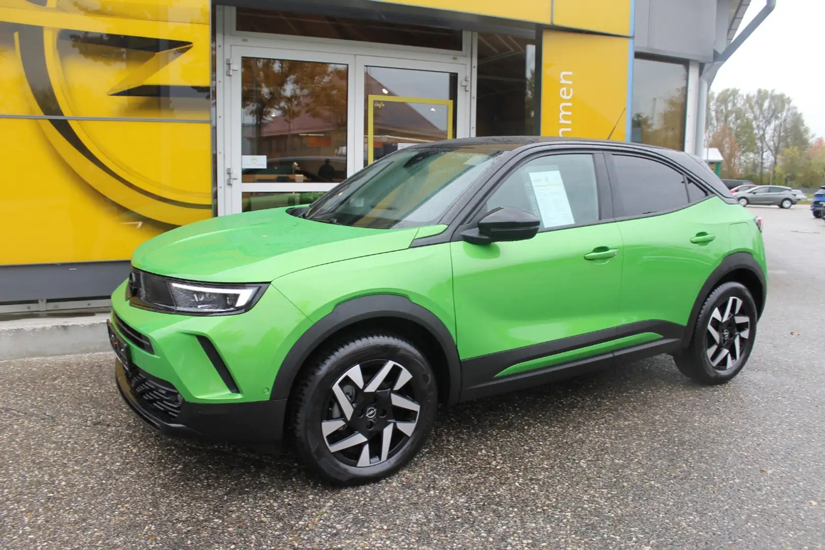Opel Mokka 1.2 Turbo GS NAVI|ALCANTARA|SHZ|LRHZ|ALU| Grün - 2
