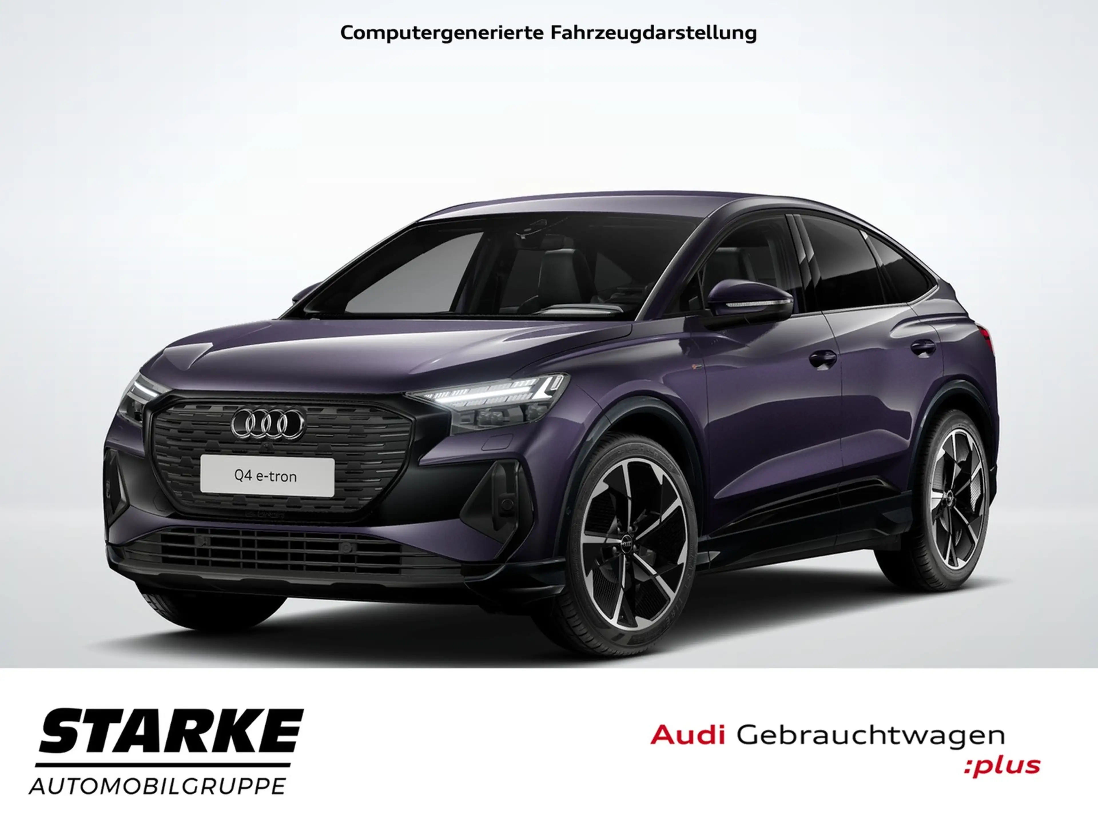 Audi Q4 e-tron Sportback 40 S line NaviPlus Matrix AHK 21-Zoll...