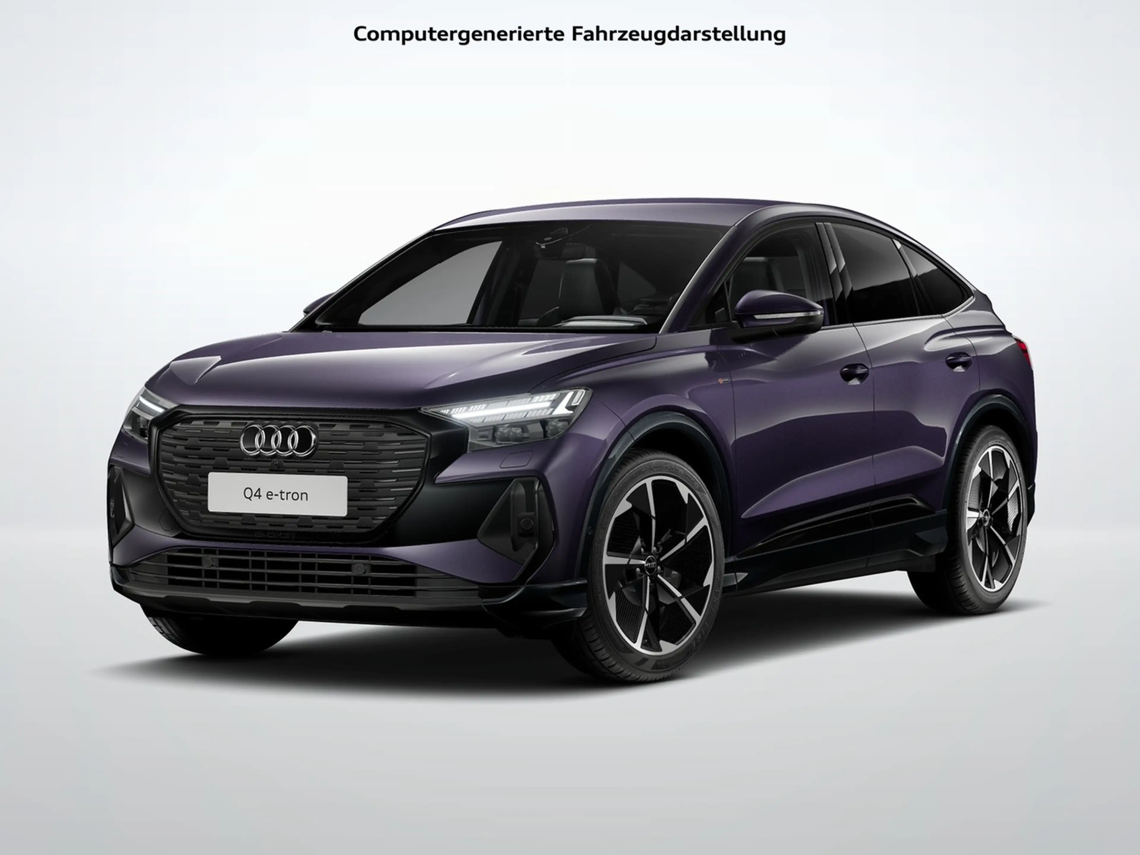 Audi Q4 e-tron Sportback 40 S line NaviPlus Matrix AHK 21-Zoll... — photo 2