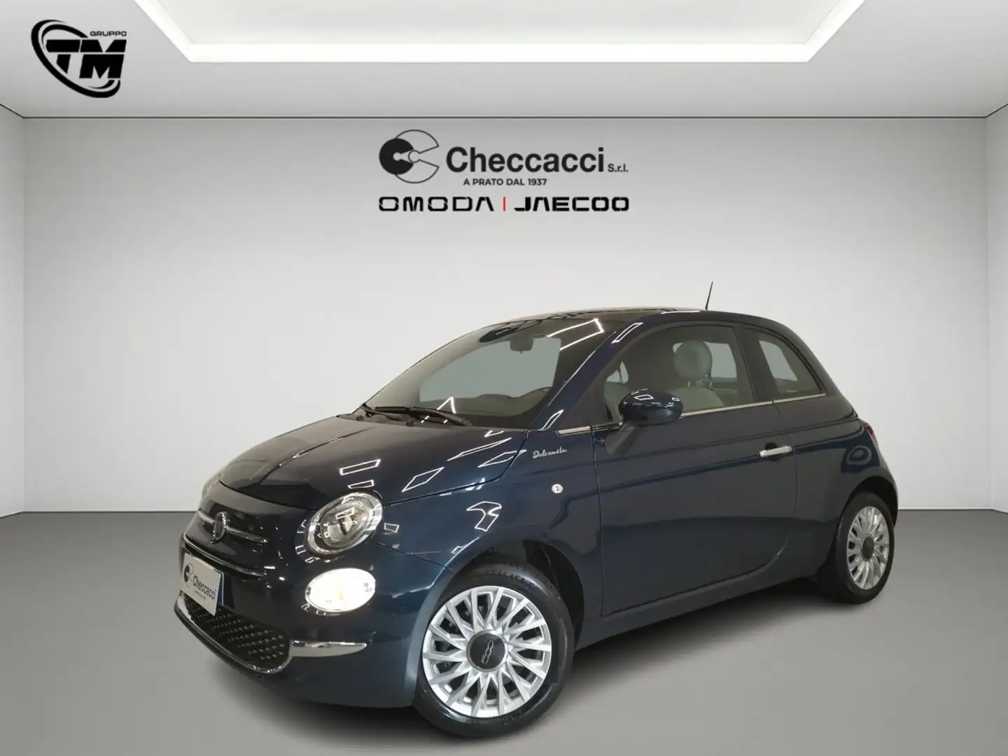 Fiat 500 1.0 hybrid Dolcevita 70cv Blauw - 1