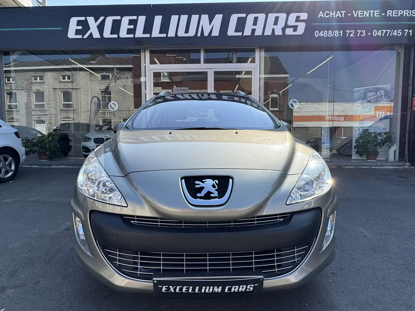 Peugeot 308 SW 1.6i Premium Toit Pano Airco Tres Propre Beige - 2