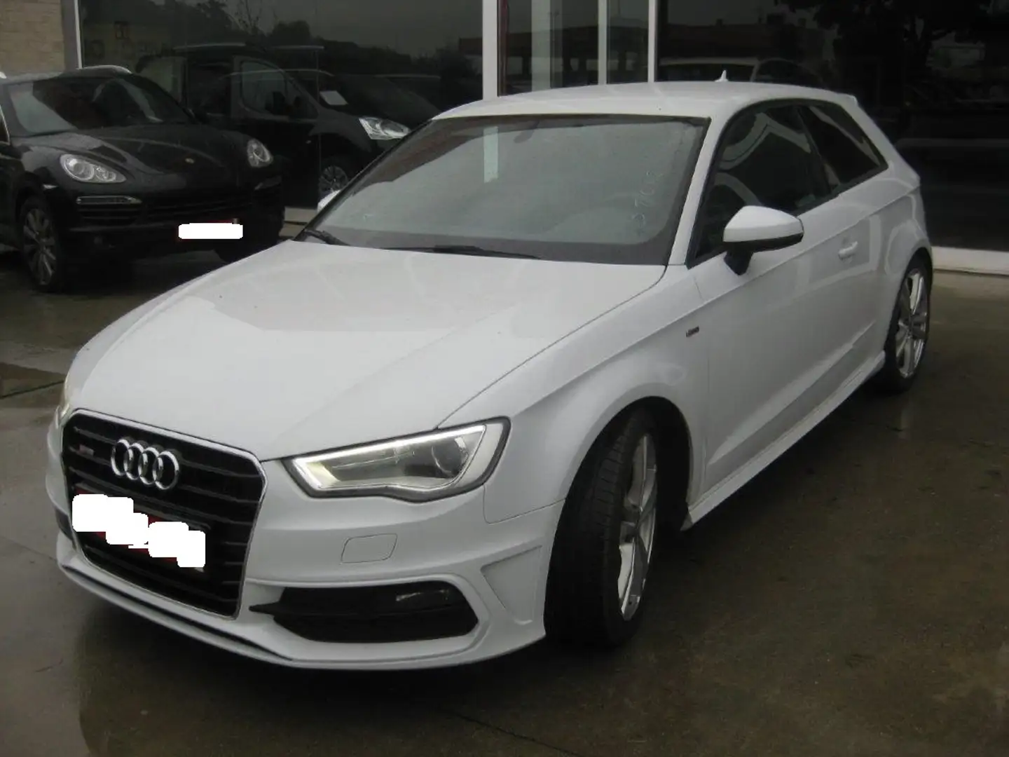 Audi A3 1.6TDI S line edition Blanco - 1