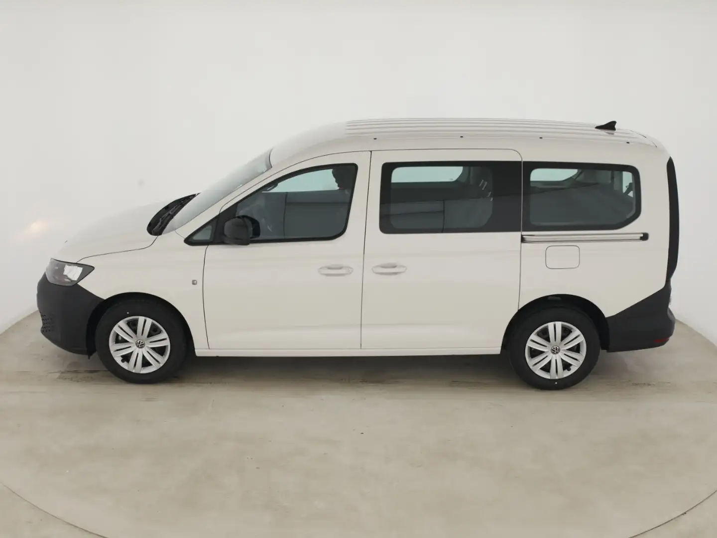 Volkswagen Caddy Maxi 5-Sitzer 2.0 TDI AHK App-Connect Kamera Clima Weiß - 2