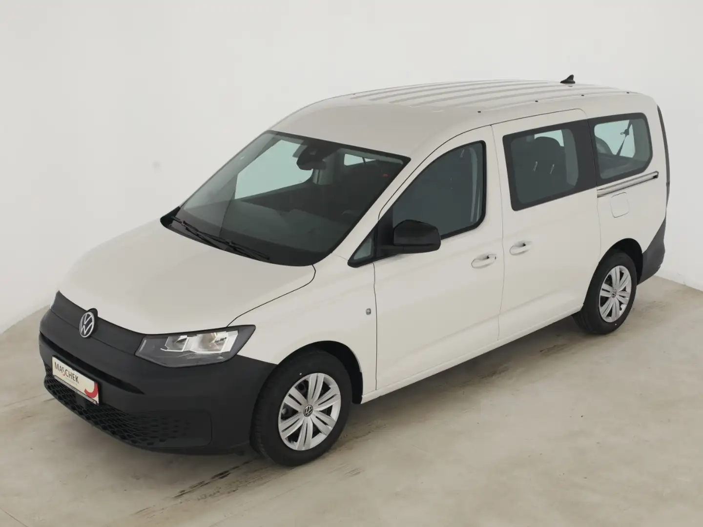 Volkswagen Caddy Maxi 5-Sitzer 2.0 TDI AHK App-Connect Kamera Clima Weiß - 1