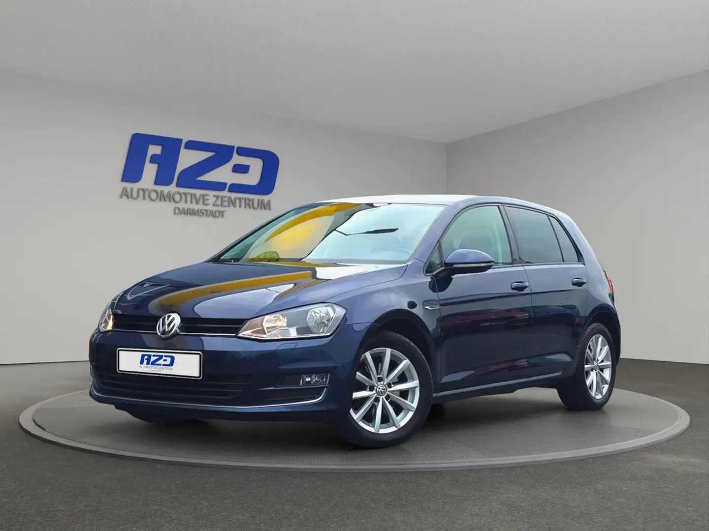 Volkswagen Golf 7 Lounge 2.0 TDI  BMT GRA NAVI PDC KLIMAAUTO Bleu - 1