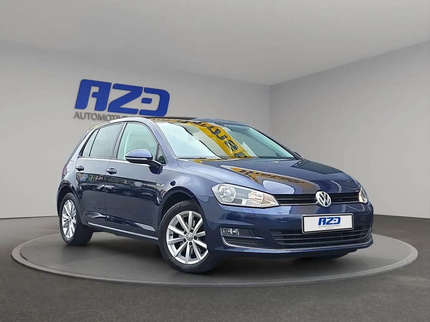 Volkswagen Golf 7 Lounge 2.0 TDI  BMT GRA NAVI PDC KLIMAAUTO Bleu - 2