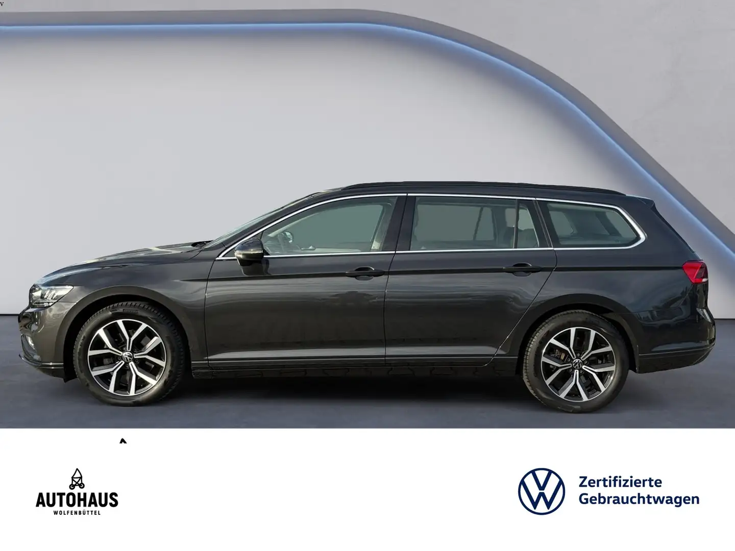 Volkswagen Passat Variant Business 2.0 TDI DSG AHK CAM NAV Grijs - 2