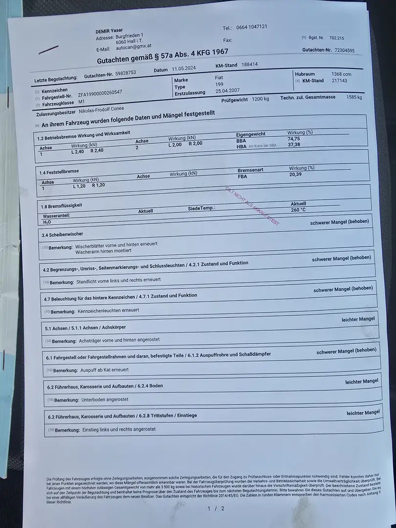 Fiat Punto 75 ELX - 1