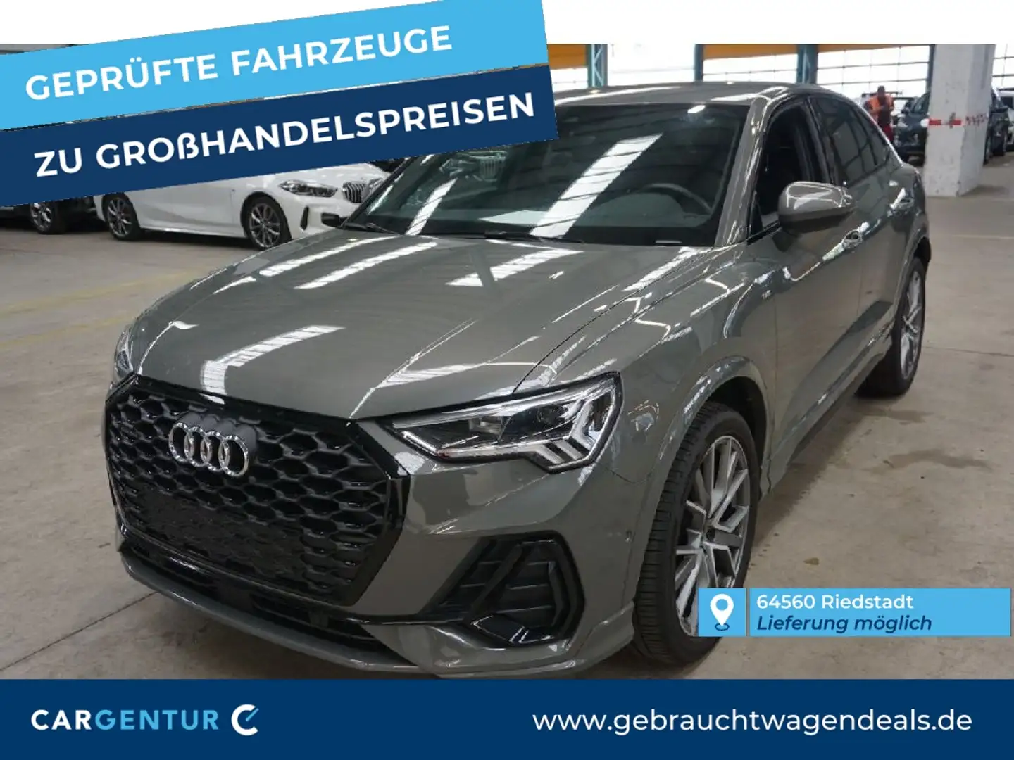Audi Q3 Sportback 40 2.0 TDI quattro S line B&O SpoSi Grey - 1