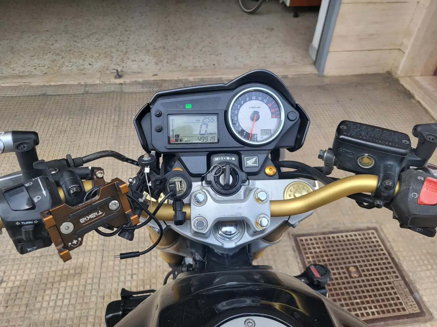 Honda Hornet Modello 2005 Zwart - 2