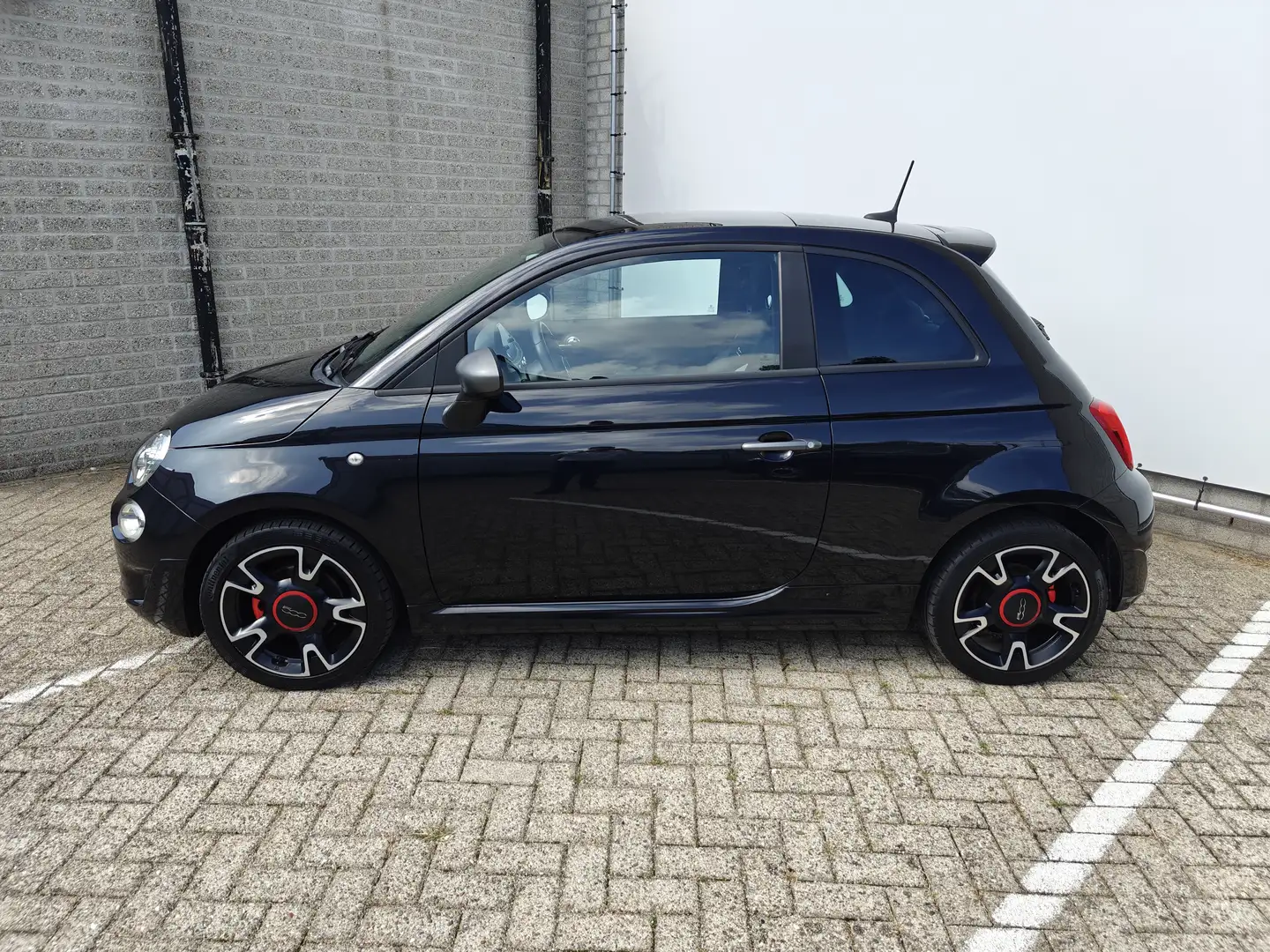 Fiat 500 0.9 TwinAir Turbo Sport | Achterbank in delen neer Schwarz - 2