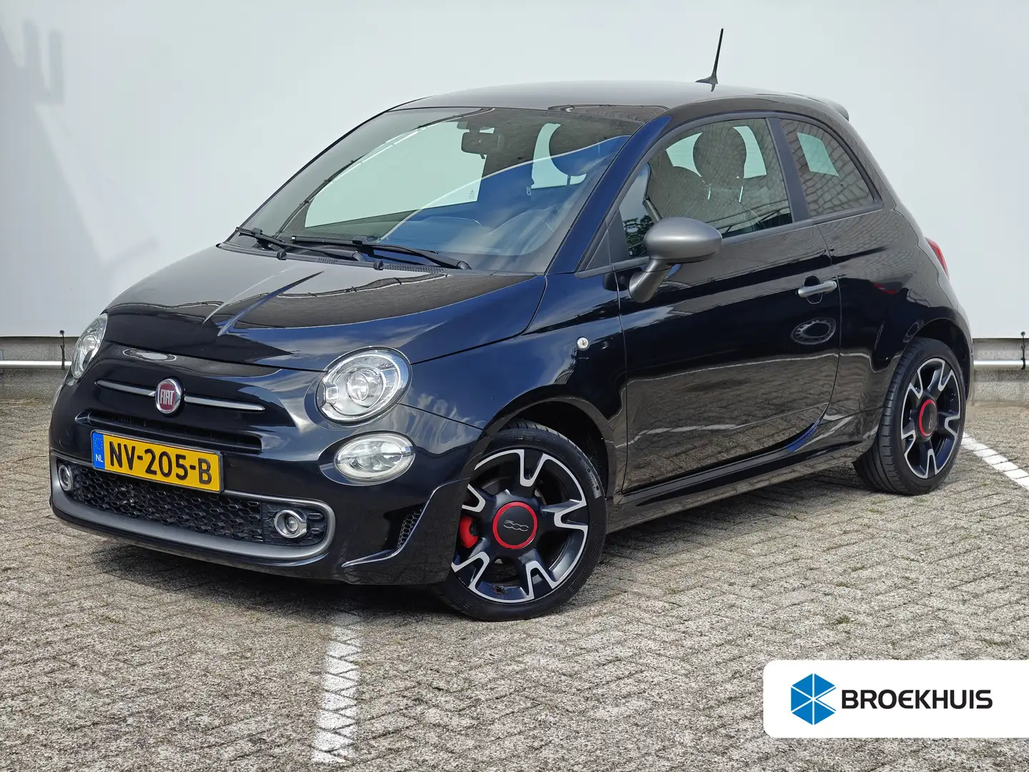 Fiat 500 0.9 TwinAir Turbo Sport | Achterbank in delen neer Schwarz - 1
