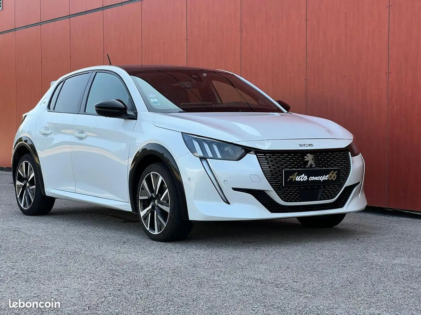 Peugeot 208 1.2 puretech 100ch gt line Blanc - 1