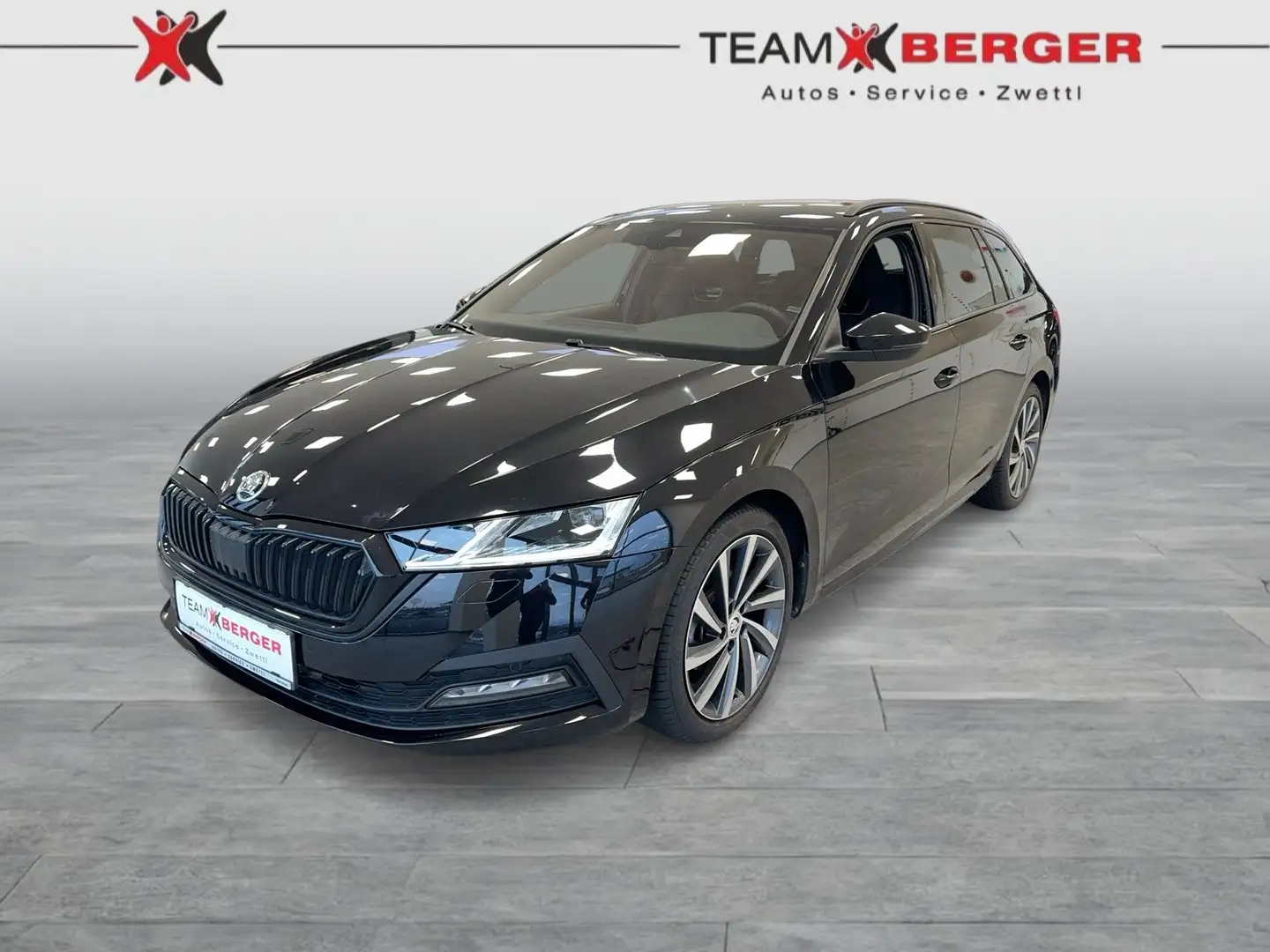 Skoda Octavia Style TDI DSG Schwarz - 1