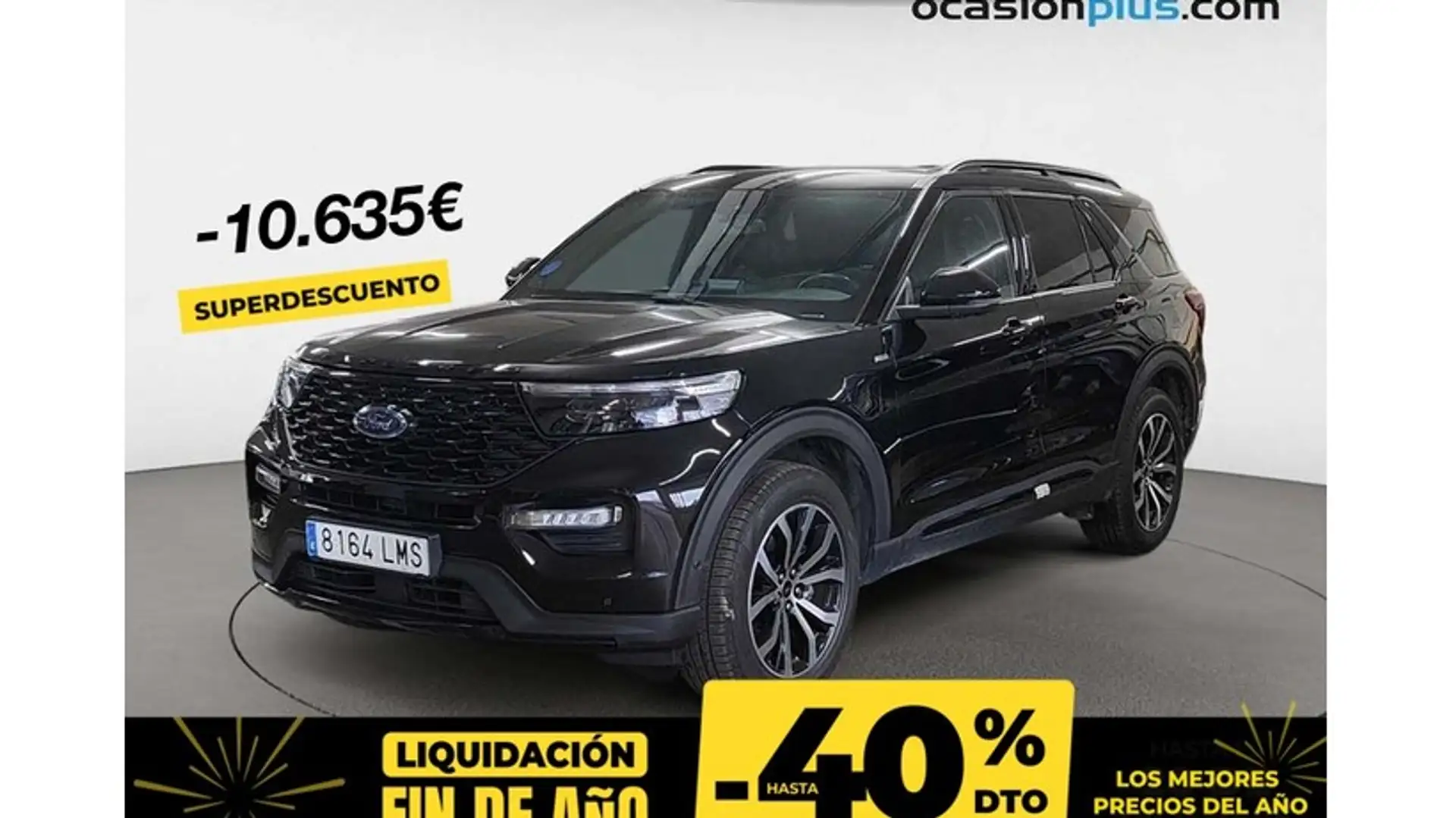 Ford Explorer 3.0 PHEV ST-Line AWD 450 Noir - 1