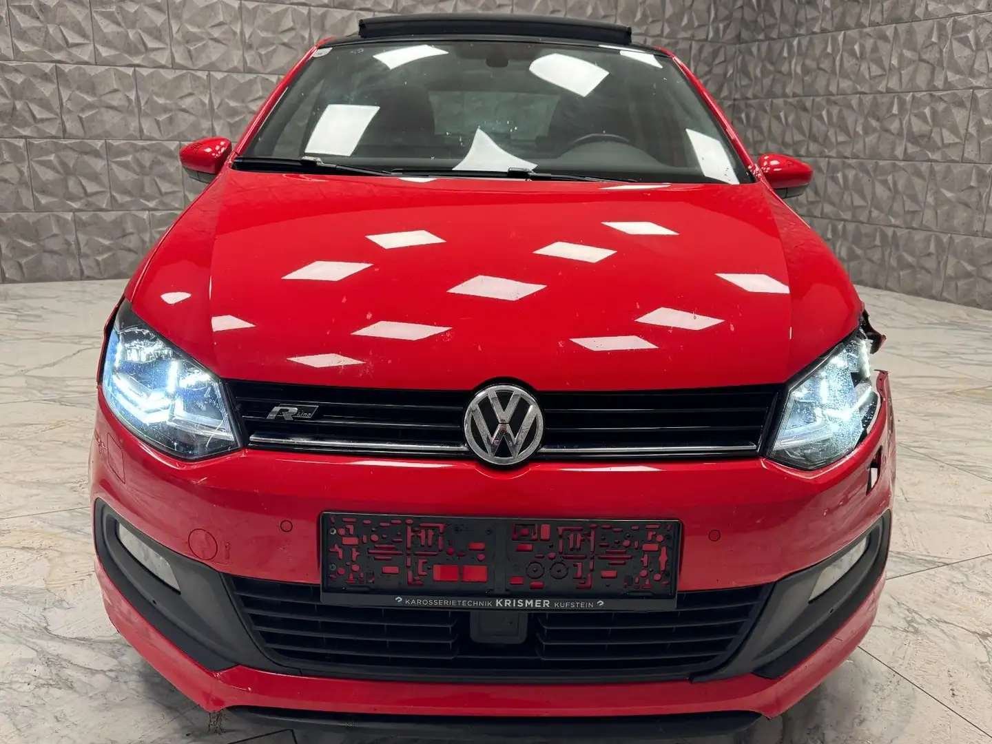 Volkswagen Polo V Highline R-Line * Panorama-Navi-Kamera * Rot - 2