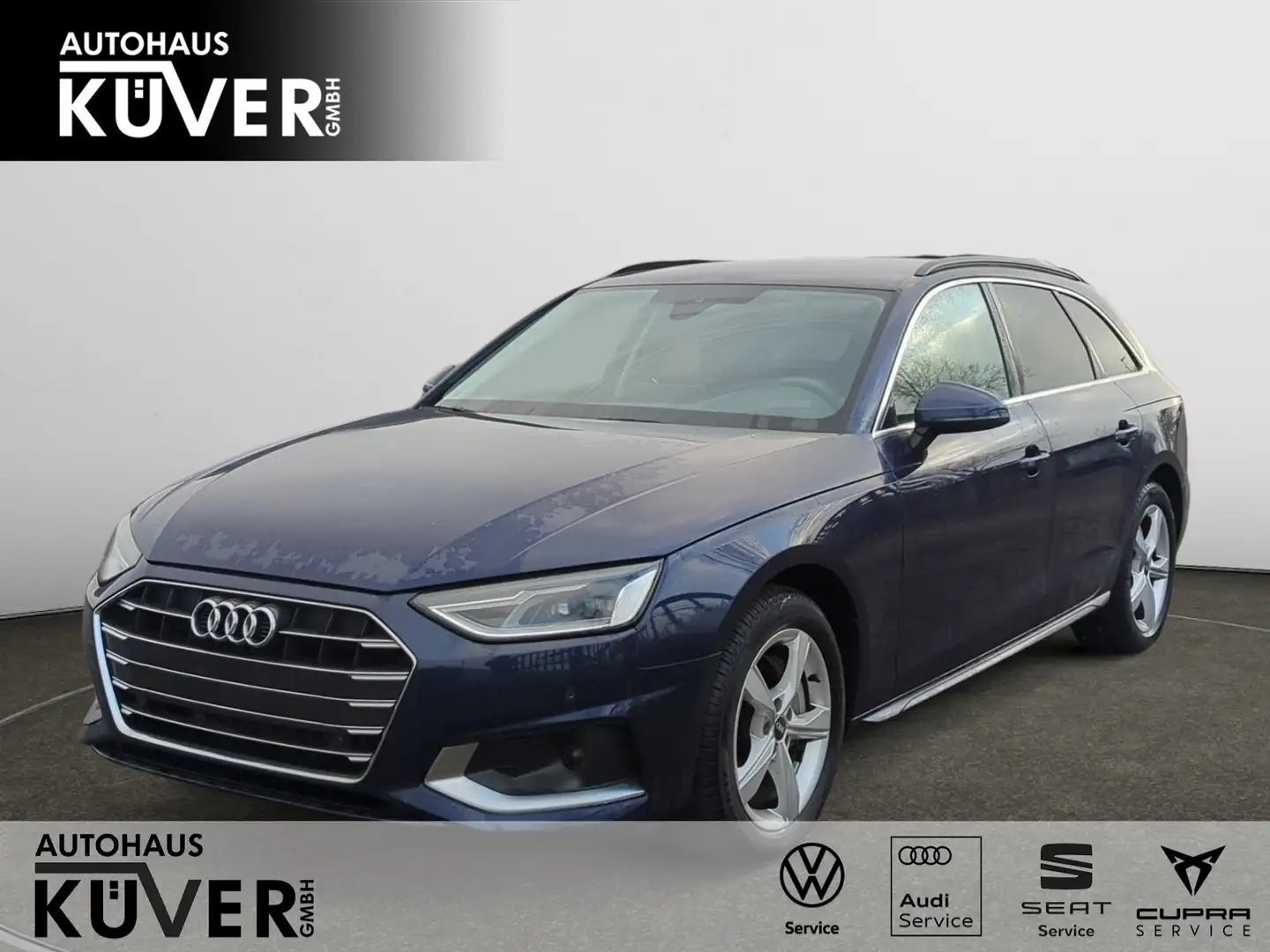 Audi A4 Avant advanced 40 TDI S-Tronic APP*ACC*AHK*NAVI Blau - 1