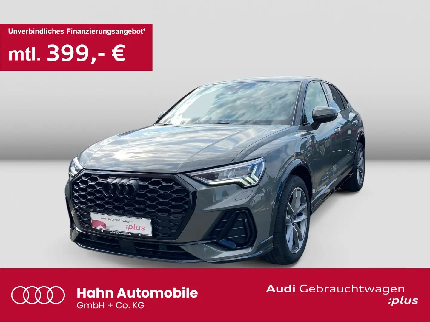 Audi Q3 45TFSIe S tronic S line Virtual Mat Grau - 1