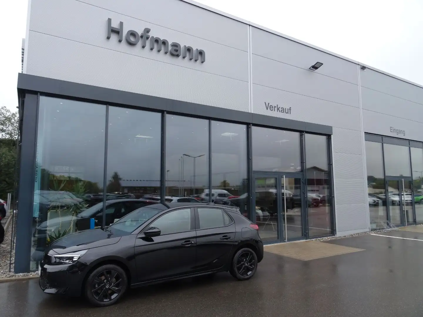 Opel Corsa F GS, Klima, SHZ, PDC, Kamera, LED, AHK Zwart - 1