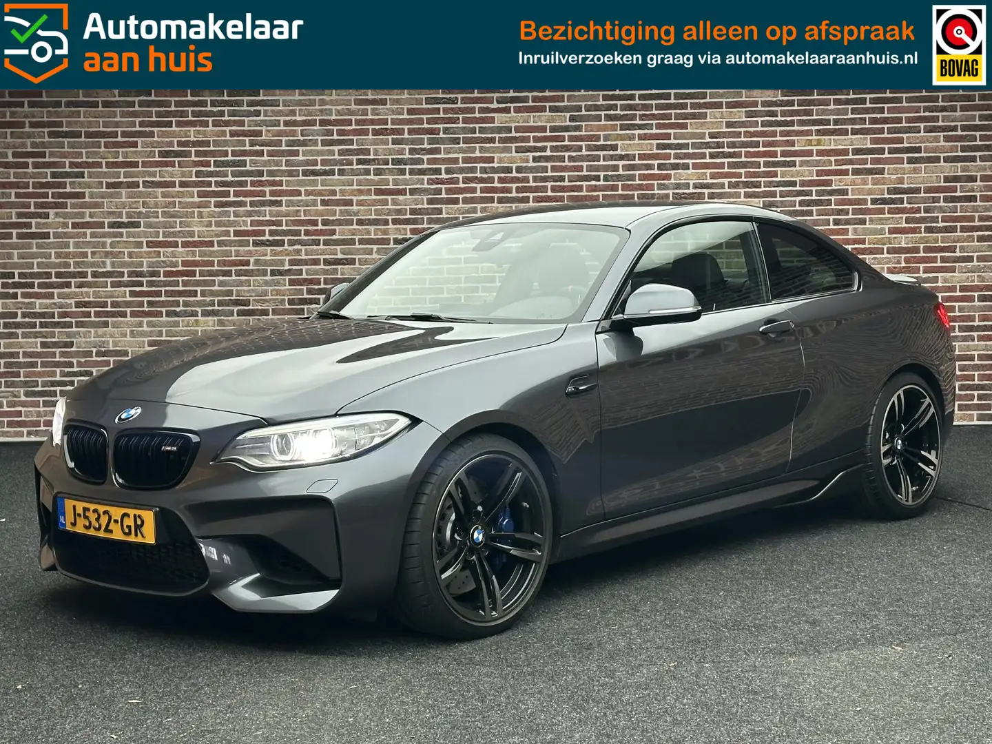 BMW M2 2-serie Coupé DCT H/K Carbon M Uitlaat Memory Deal Grijs - 1
