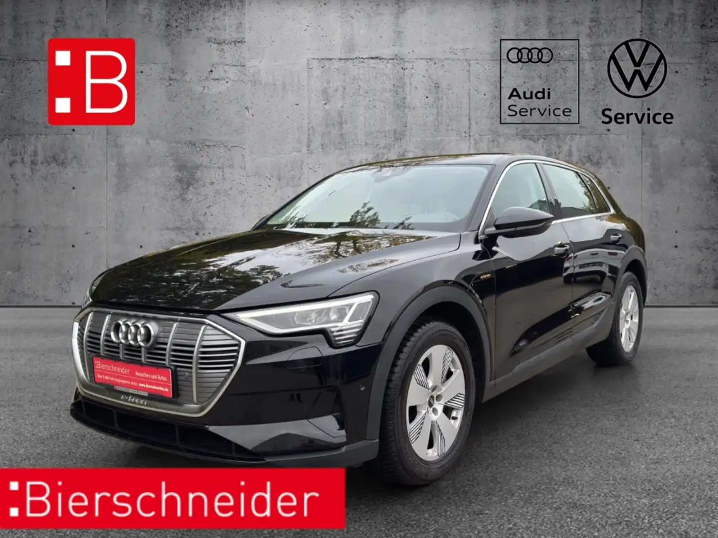 Audi e-tron 50 qu LED 19 LUFT VIRTUAL NAVI PDC GRA DAB Schwarz - 1