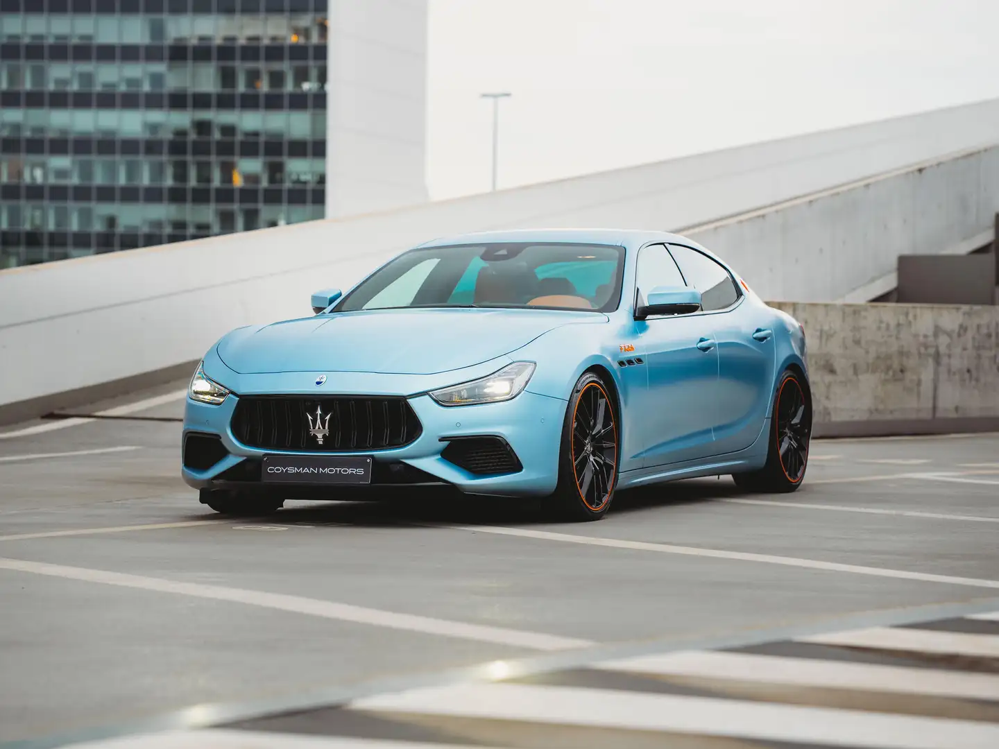 Maserati Ghibli Modena S Q4/F TRIBUTO/Pano/H&K/ACC/Zetelvent. Blau - 1