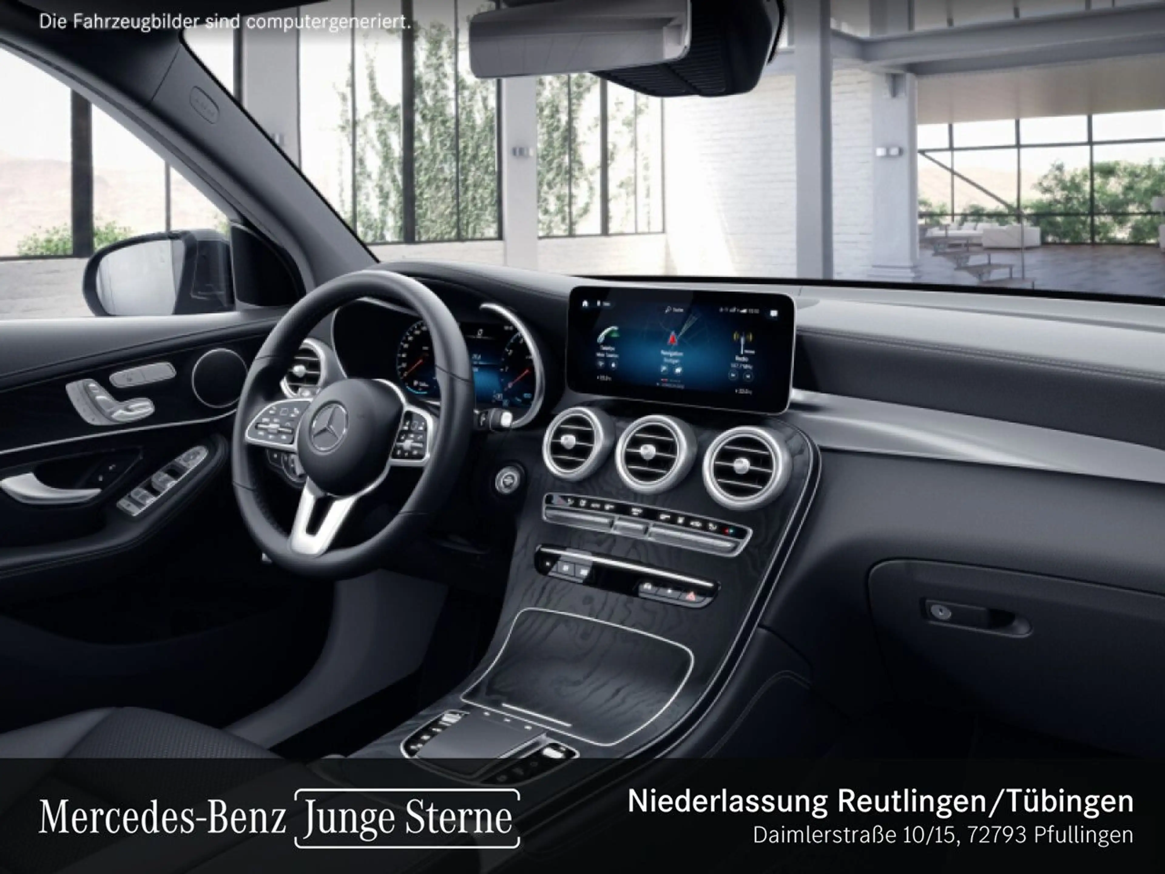 Mercedes-Benz GLC 300 de 4M AMG+PANO+360+AHK+MULTIBEAM+SPUR+TOTW — photo 12