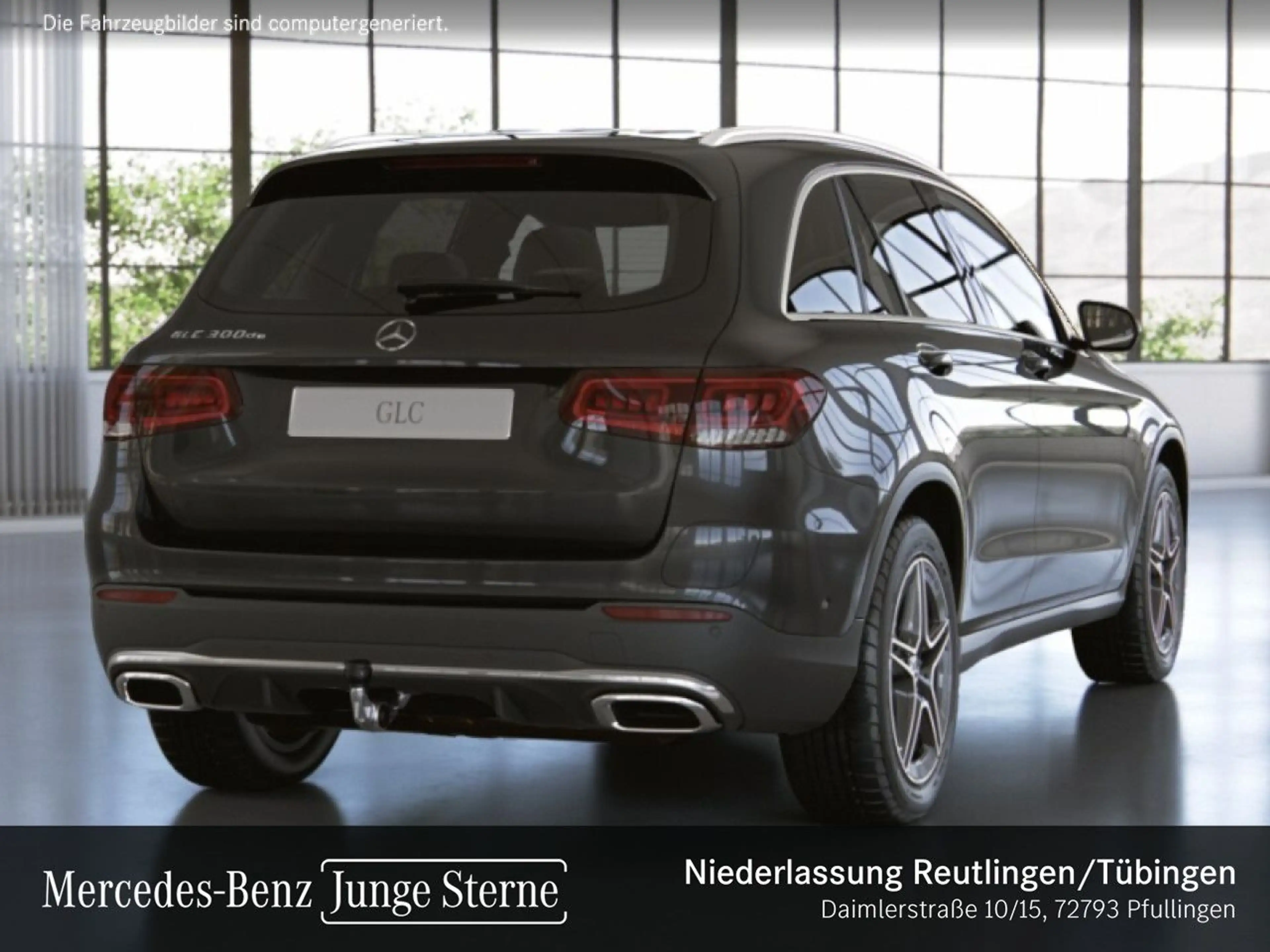 Mercedes-Benz GLC 300 de 4M AMG+PANO+360+AHK+MULTIBEAM+SPUR+TOTW — photo 5