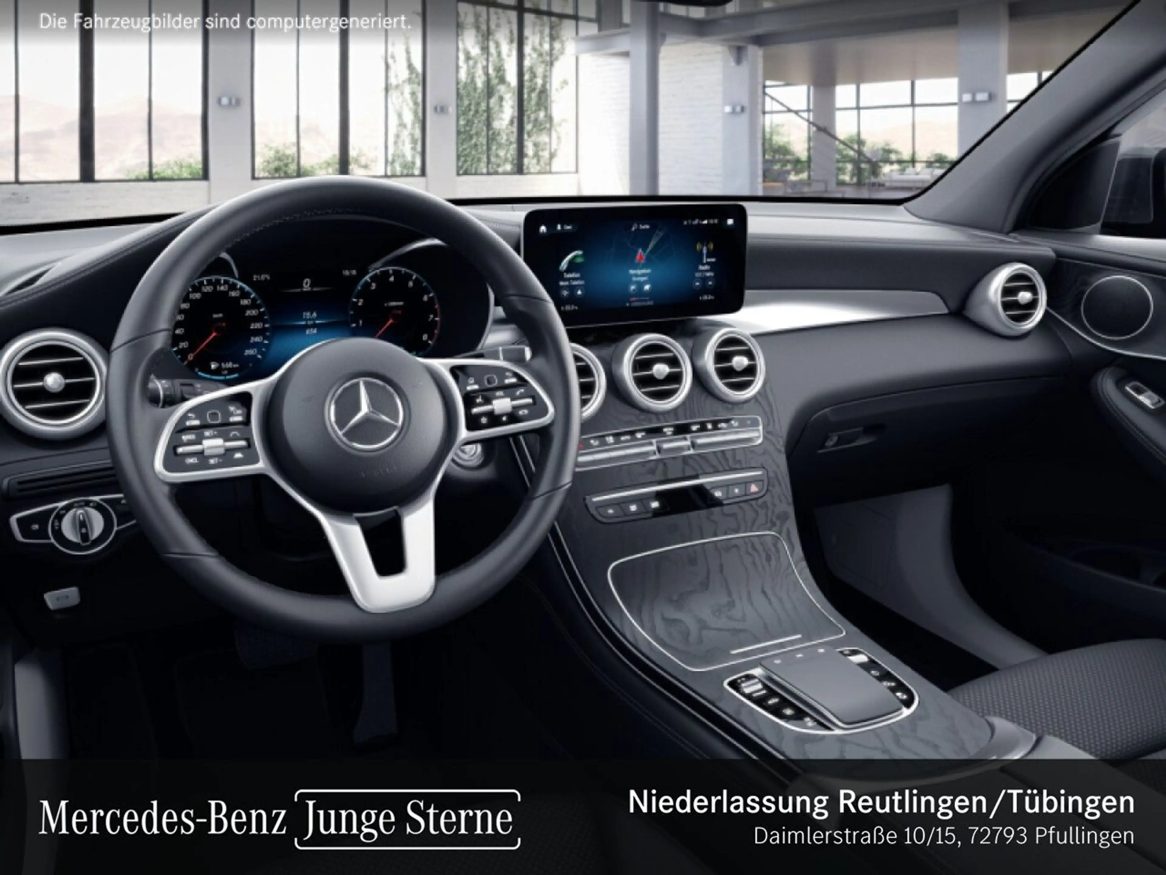 Mercedes-Benz GLC 300 de 4M AMG+PANO+360+AHK+MULTIBEAM+SPUR+TOTW — photo 11
