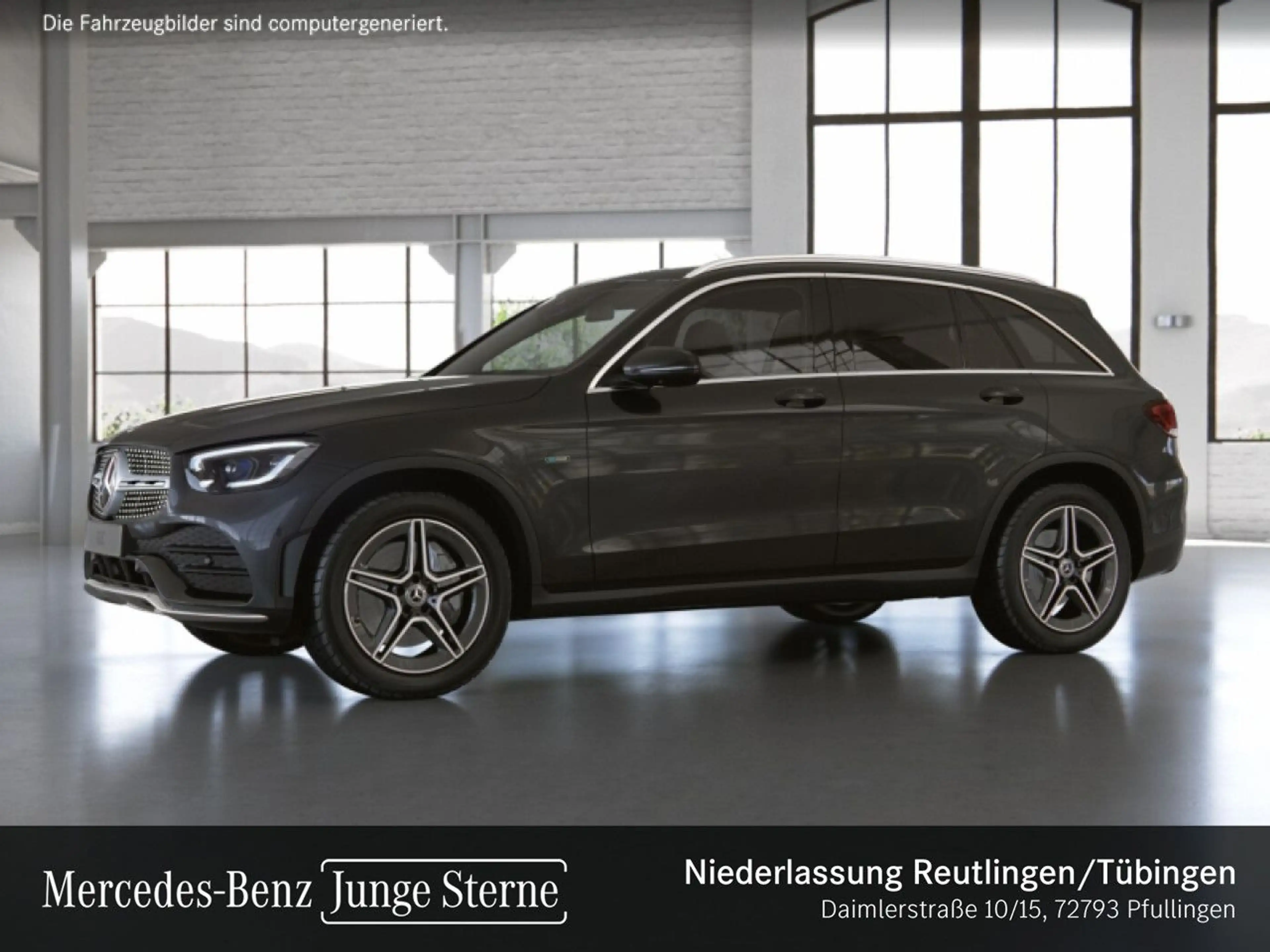 Mercedes-Benz GLC 300 de 4M AMG+PANO+360+AHK+MULTIBEAM+SPUR+TOTW — photo 3