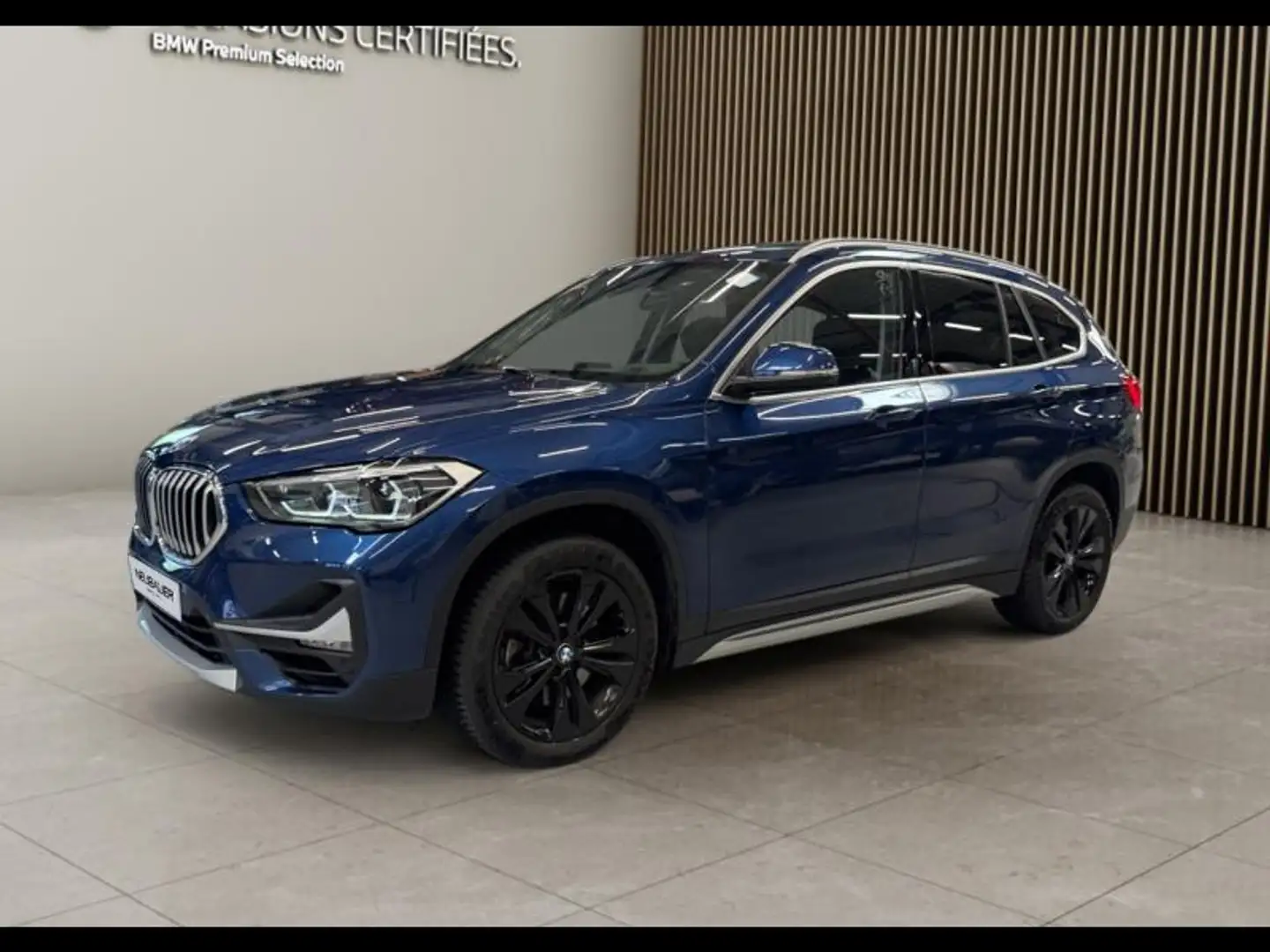 BMW X1 xDrive20iA 178ch xLine 9cv Bleu - 1