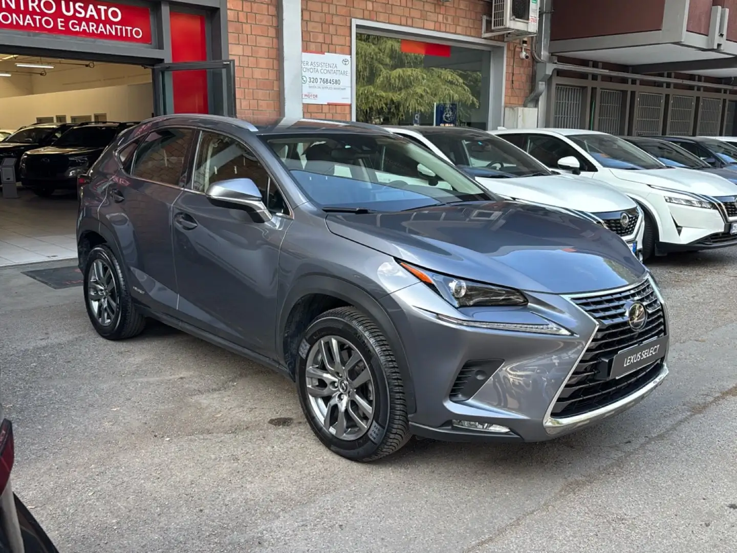 Lexus NX 300 Hybrid Premium 4WD MY22 Gris - 2