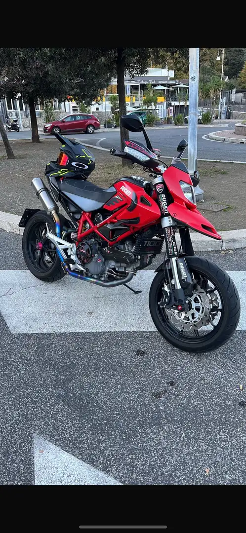 Ducati Hypermotard 1100 Evo Roşu - 1