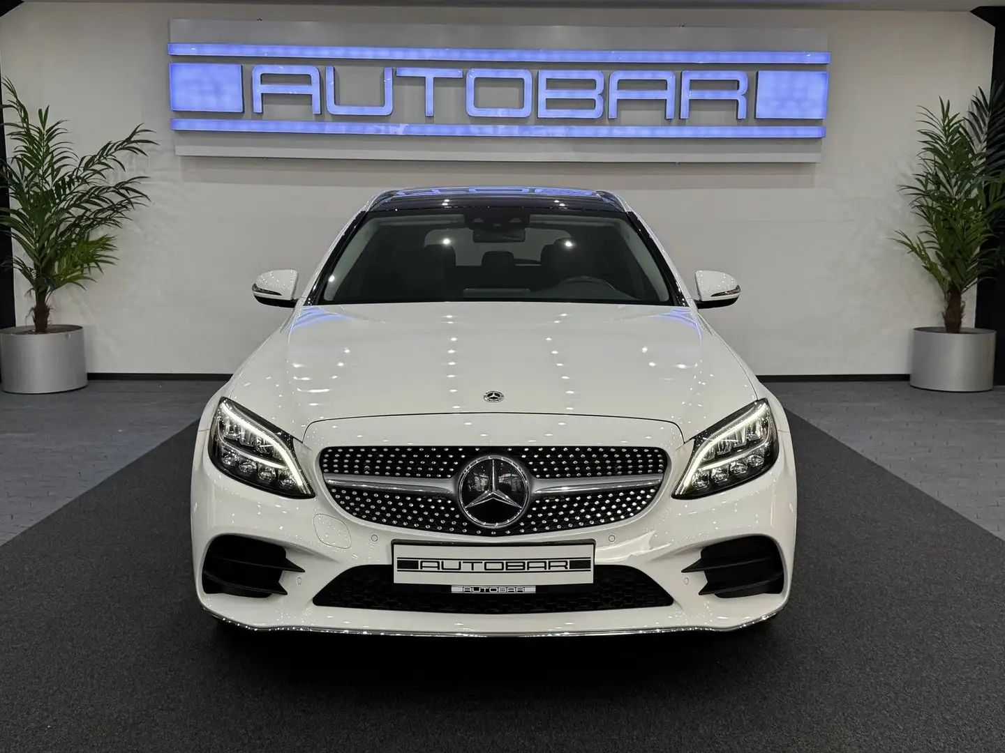 Mercedes-Benz C 300 T de AMG-Line*LED* Pano*Led*Navi*Automatik Weiß - 2
