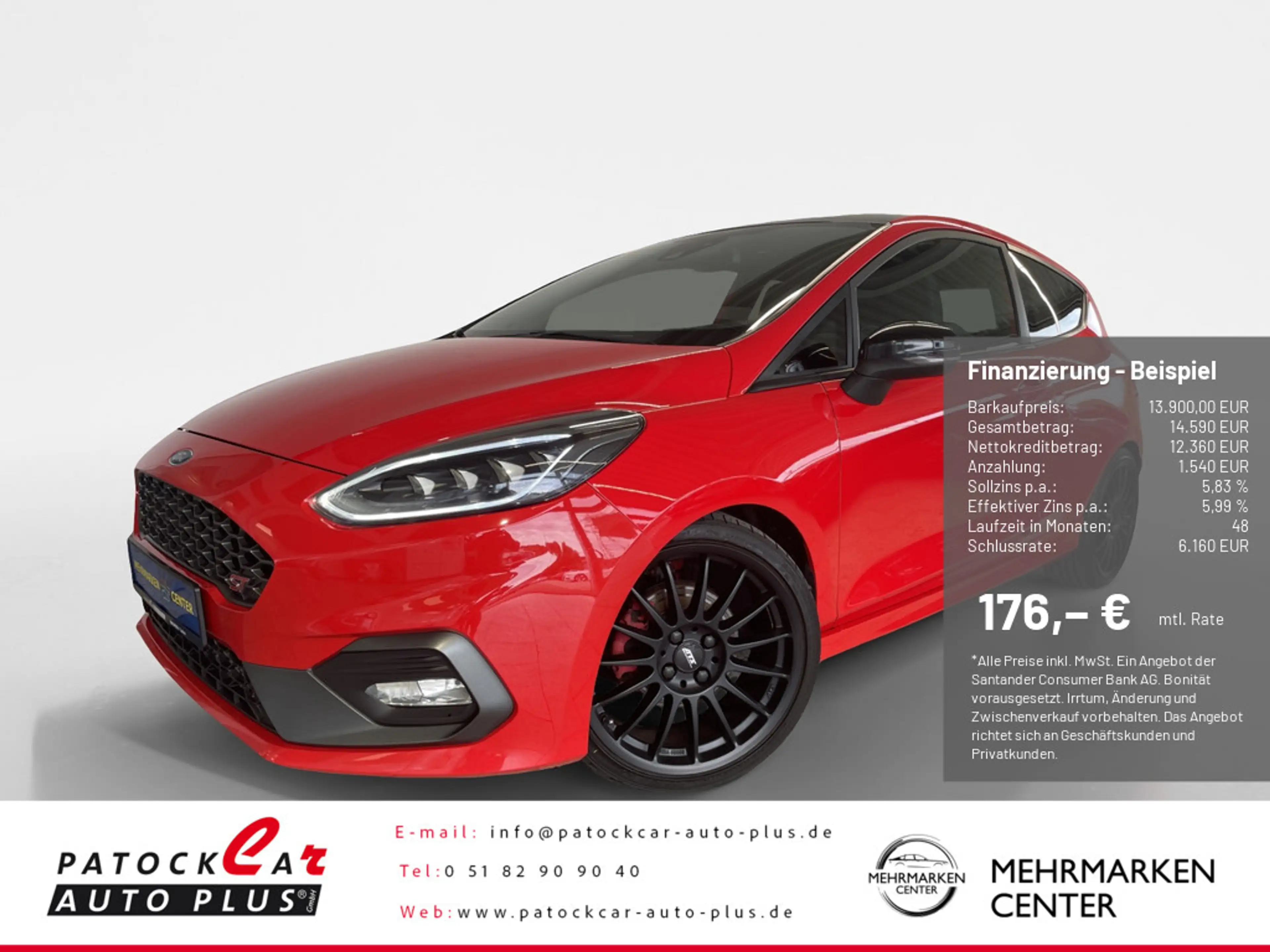 Ford Fiesta 1.5 EcoBoost ST PDC SHZ NAVI B&O LED