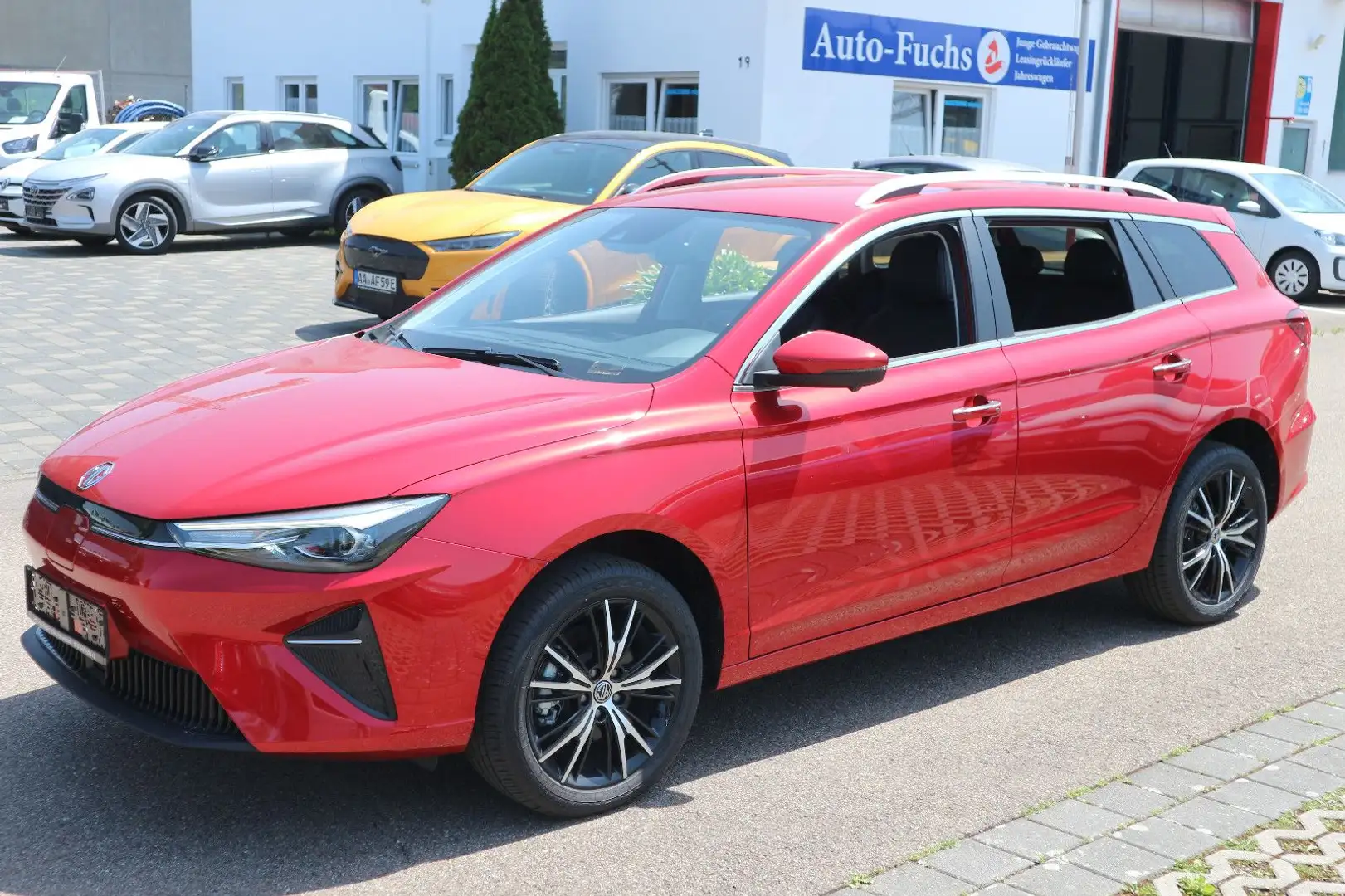 MG MG5 Luxury 61kWh Leder 360°Kamera Alufelgen Navi Piros - 1