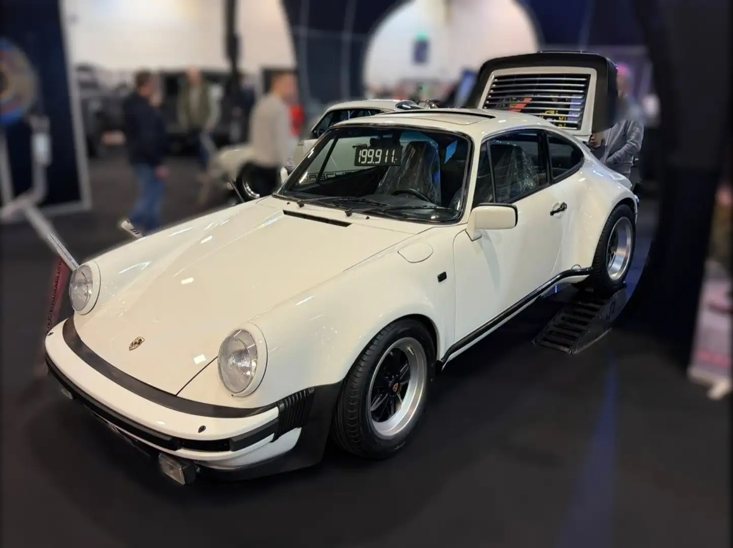 Porsche 911 Turbo 3,3 m. Schiebedach Blanc - 2