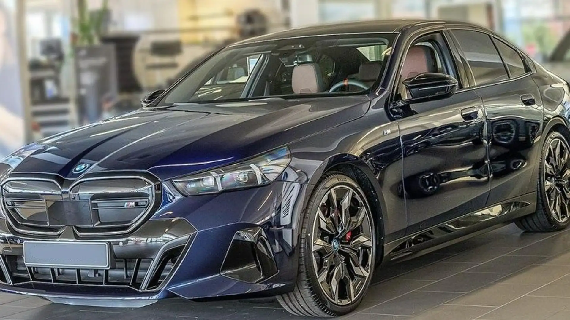 BMW i5 M60 xDrive plava - 2