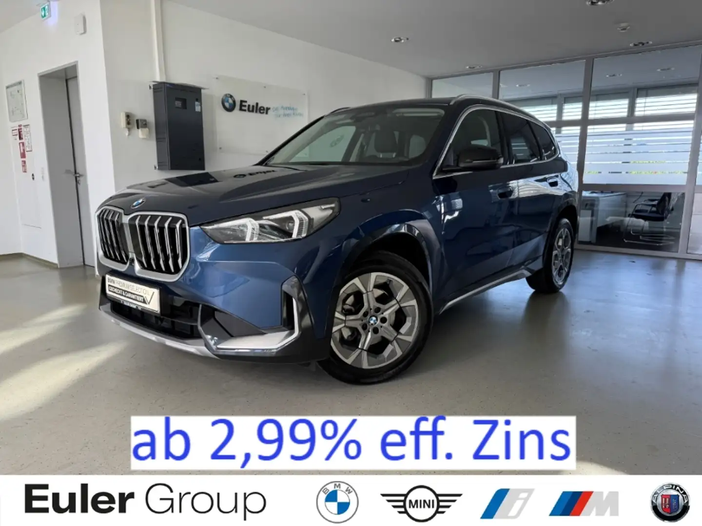 BMW X1 sDrive18i xLine 18'' Pano Aktivsitz el.Sportsitze Blau - 1
