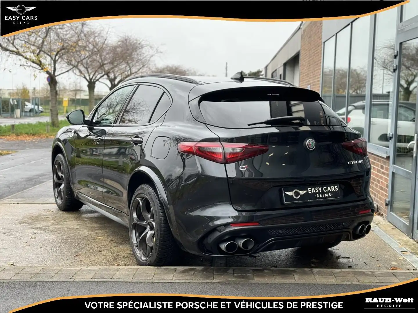 Alfa Romeo Stelvio Stelvio 2.9 V6 - 510 - BVA 2019  Quadrifoglio Q4 P Nero - 2